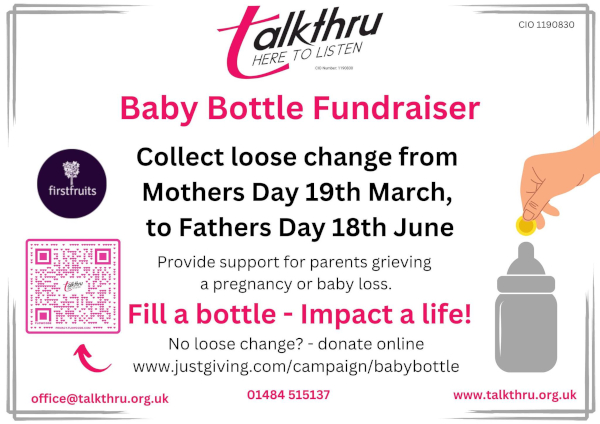 Baby Bottle Fundraiser
